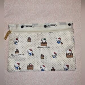 LeSportsac x Hello Kitty 50th Clutch Pouch – Limited Edition NWOT